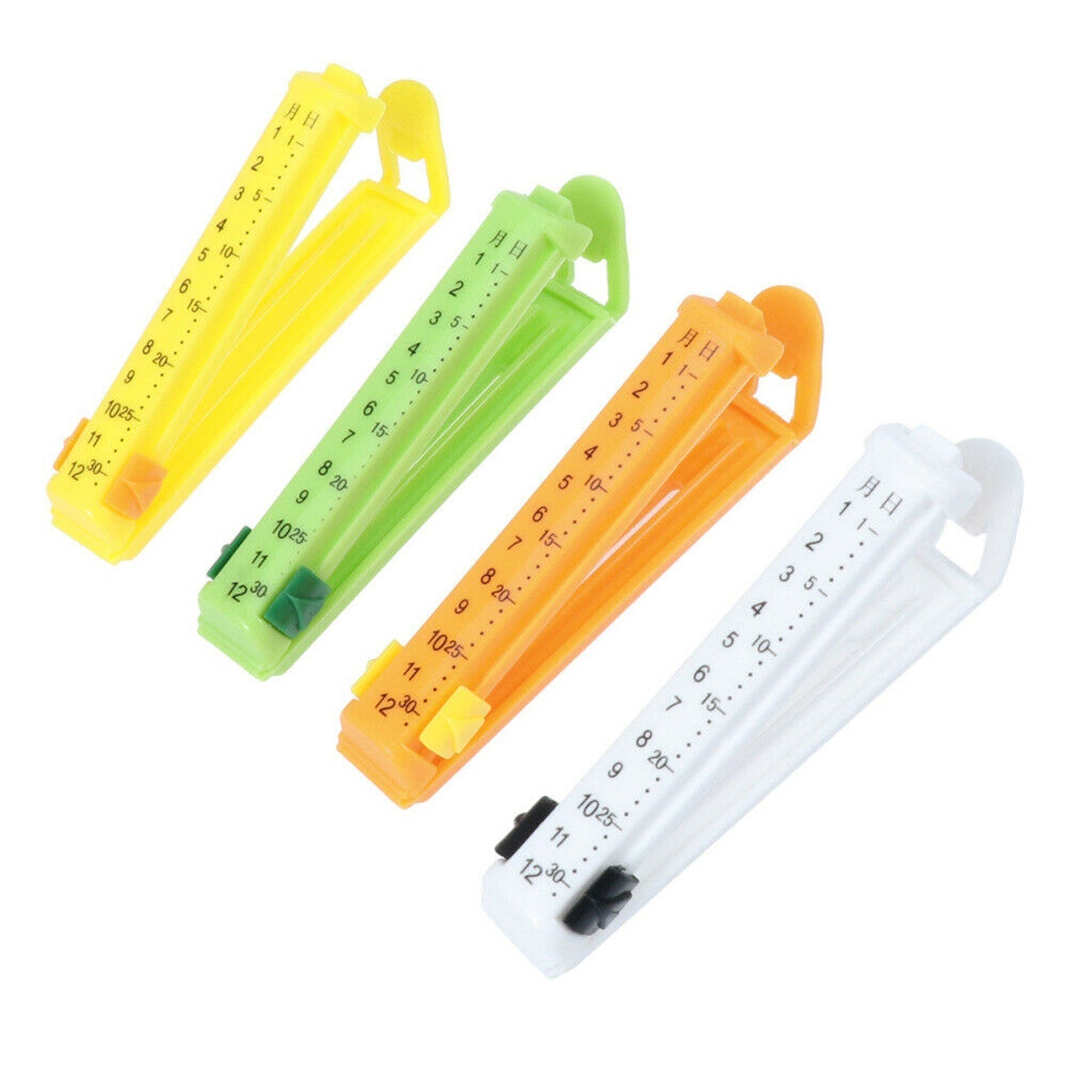 6309 4 Pc Food Sealing Clip used for sealing of packed food stuffs and items to prevent them from contamination. freeshipping - DeoDap 6309 4 Pc Food Sealing Clip used for sealing of packed food stuffs and items to prevent them from contamination. freeshipping - DeoDap